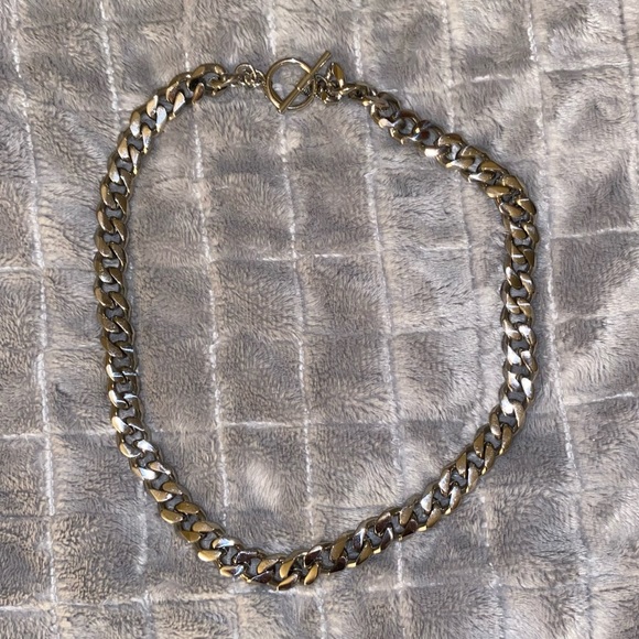 10mm heavy curb chain - silver - Picture 1 of 4
